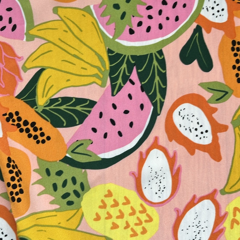 Hutch Yellow and Pink High Low Dress - Picture 6 of 12